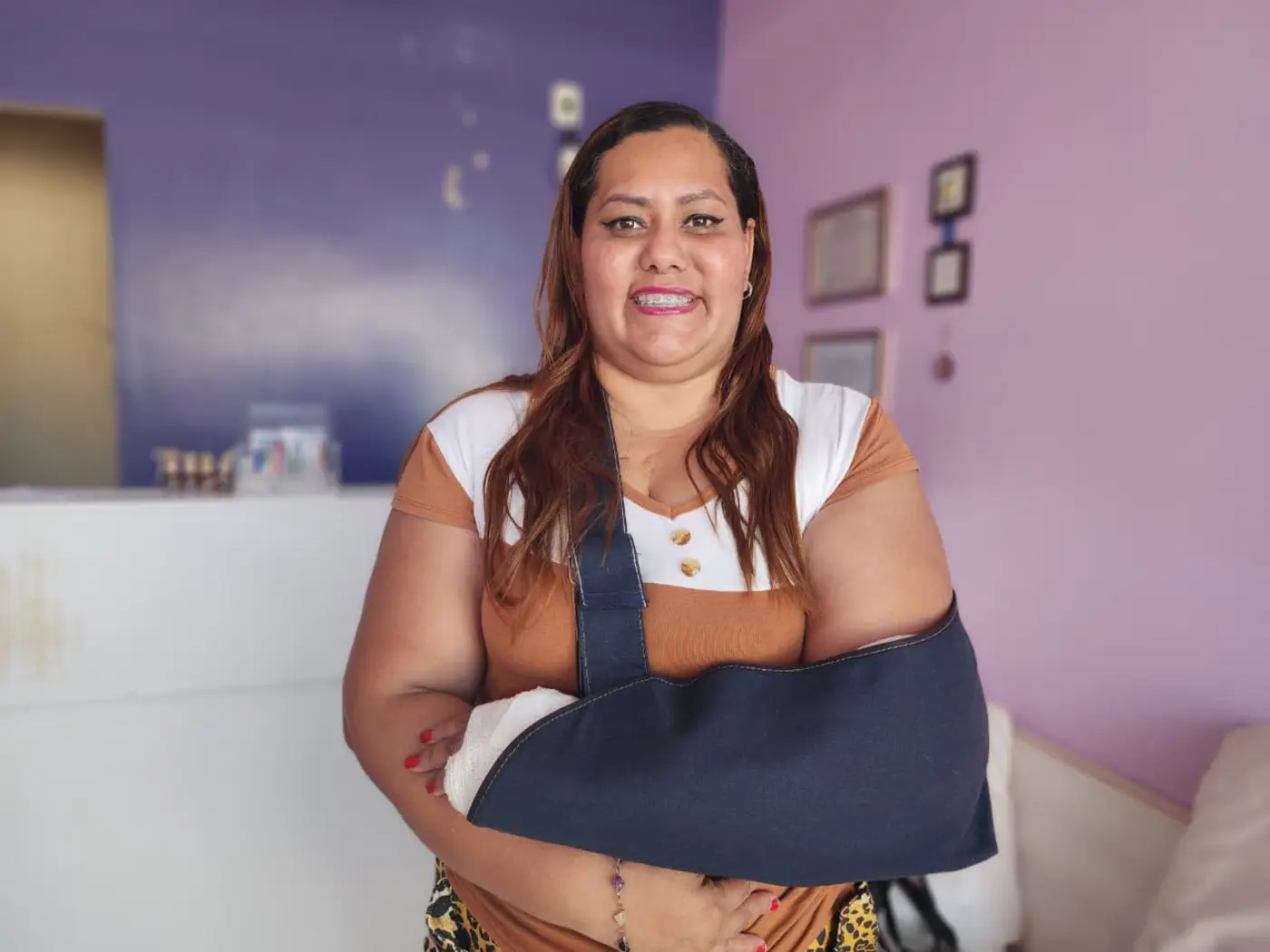 Suzana Santarém ficou surpresa ao ver a rapidez do atendimento prestado a ela no HE, em Macapá