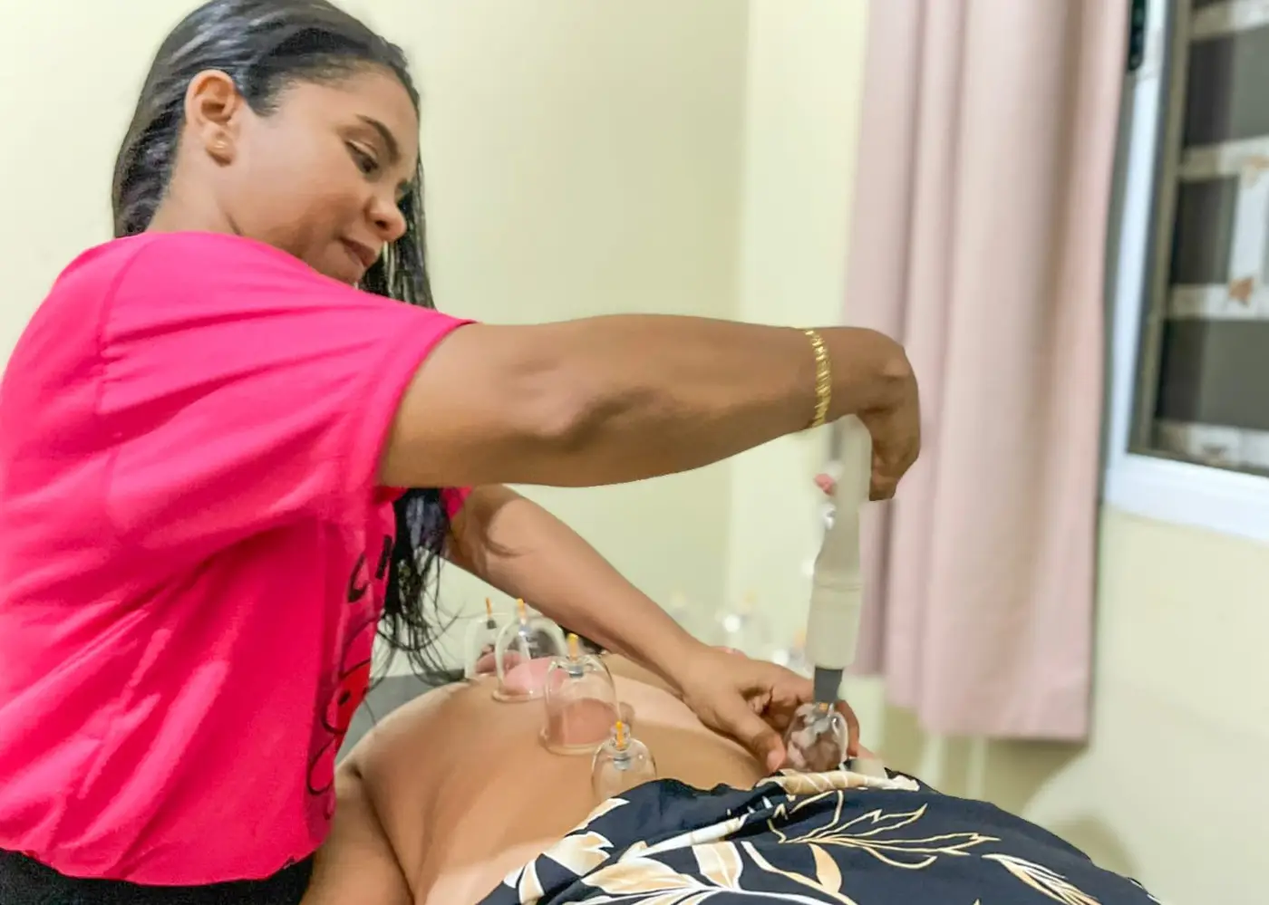 Atendimento de fisioterapia também foi ofertado