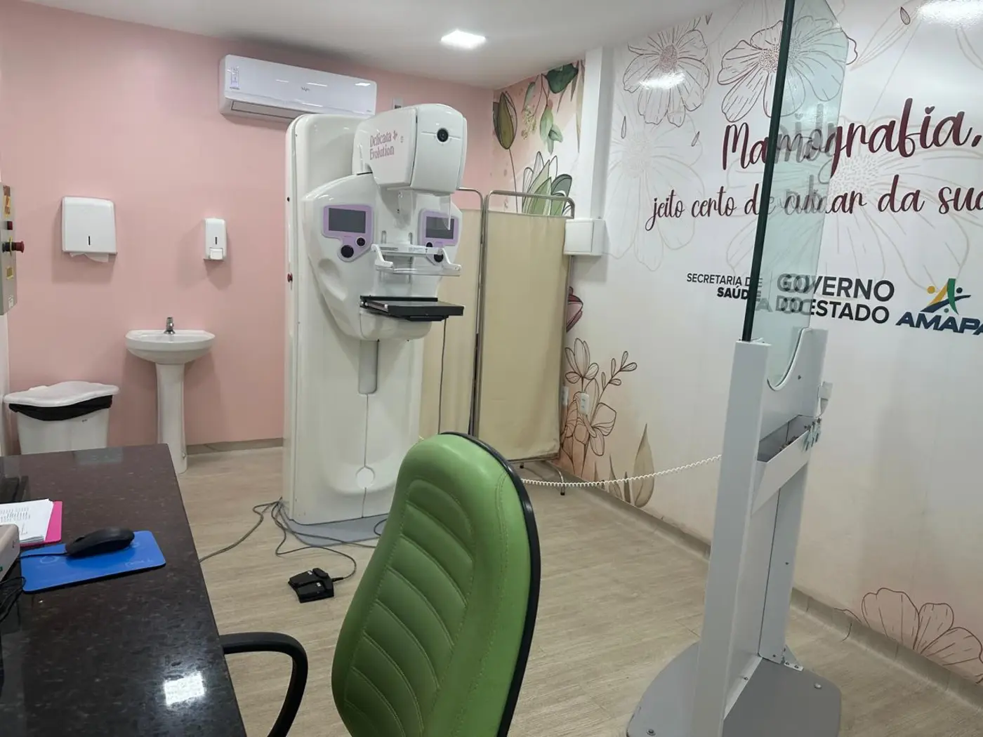 Setor de mamografias no Hcal atende com livre demanda e médico no local
