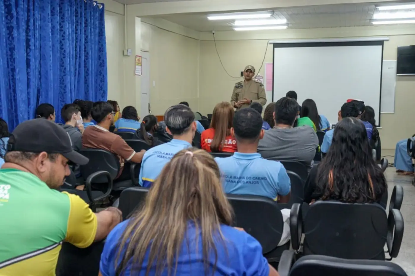 Toda a comunidade escolar foi envolvida na capacitação
