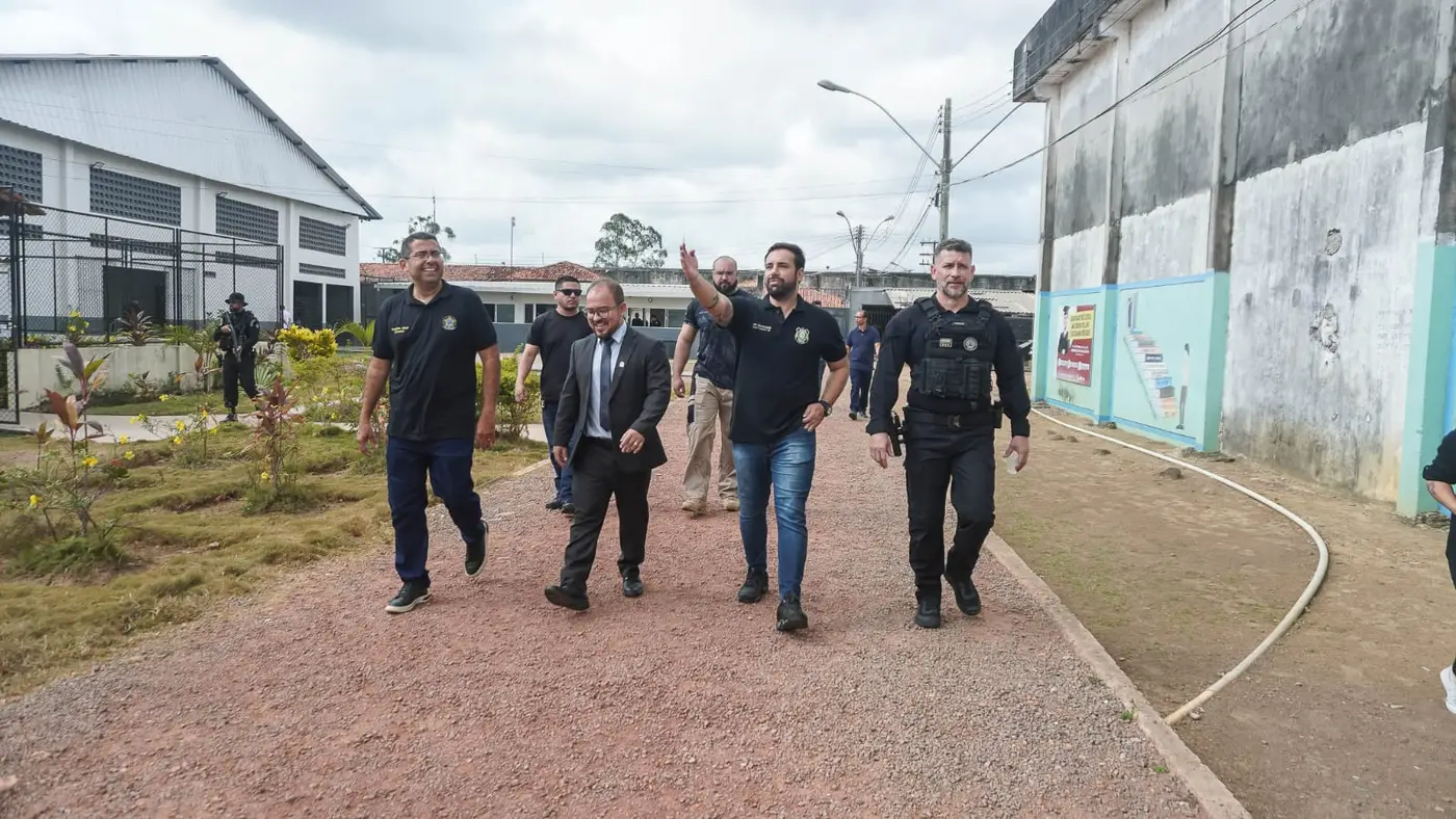 Visita técnica esteve em todas as unidades dentro do Iapen