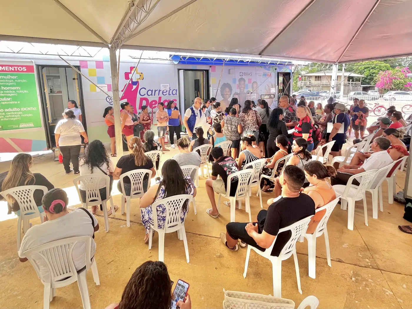 A ação contabilizou 35.270 procedimentos, sendo 24.829 atendimentos e 10.441 exames laboratoriais