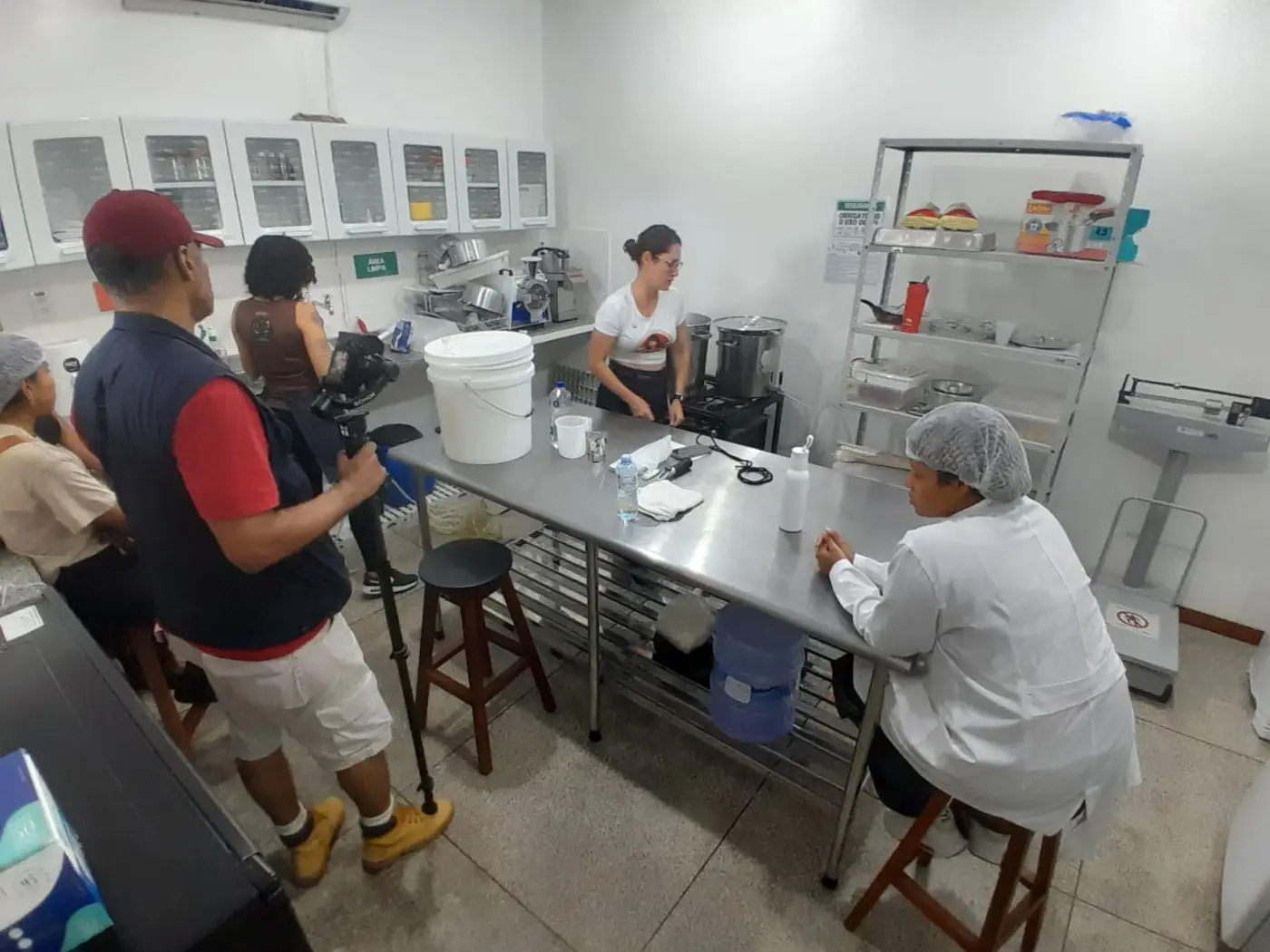 Durante a Seagro, agricultores locais tiveram acesso a minicursos de técnicas agrícolas e palestras com pesquisadores