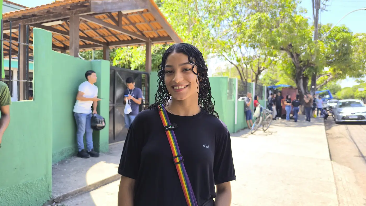 Naylla Cordeiro, de 18 anos