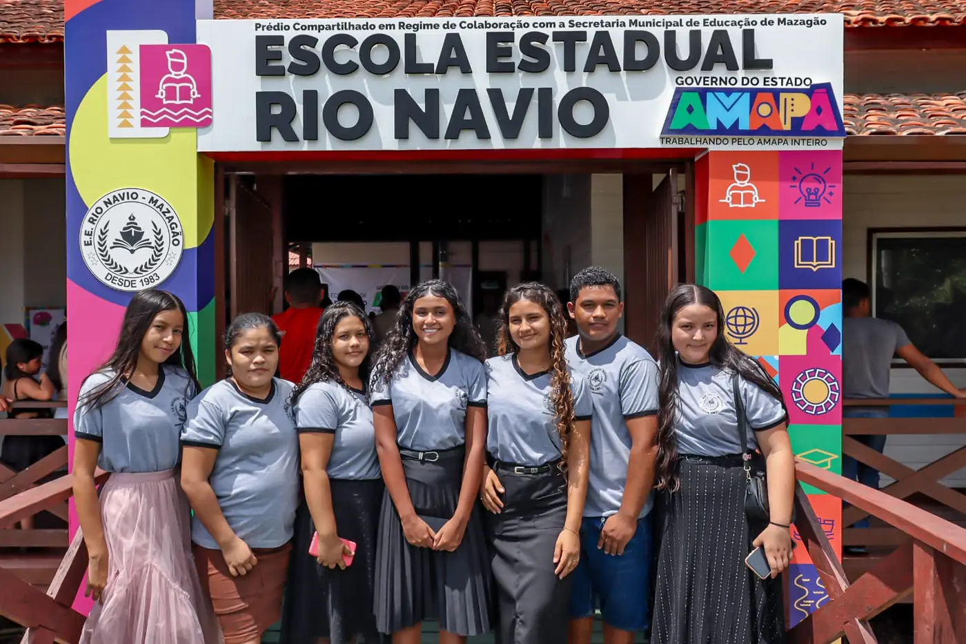 A entrega mais recente foi a Escola Estadual Rio Navio, em Mazagão