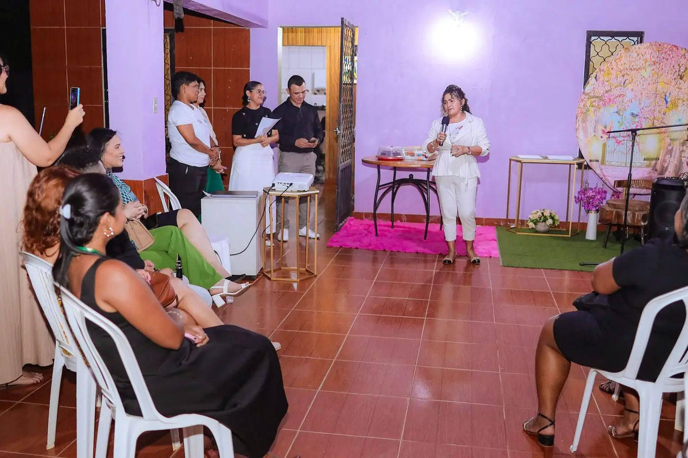 Cerimonia de certificação das atendidas pelo Cram de Oiapoque