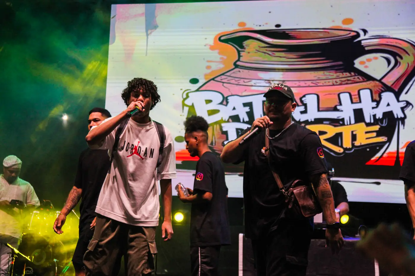 Batalha de rimas do Movimento Hip-Hop marcou a programação do 30º Encontro dos Tambores