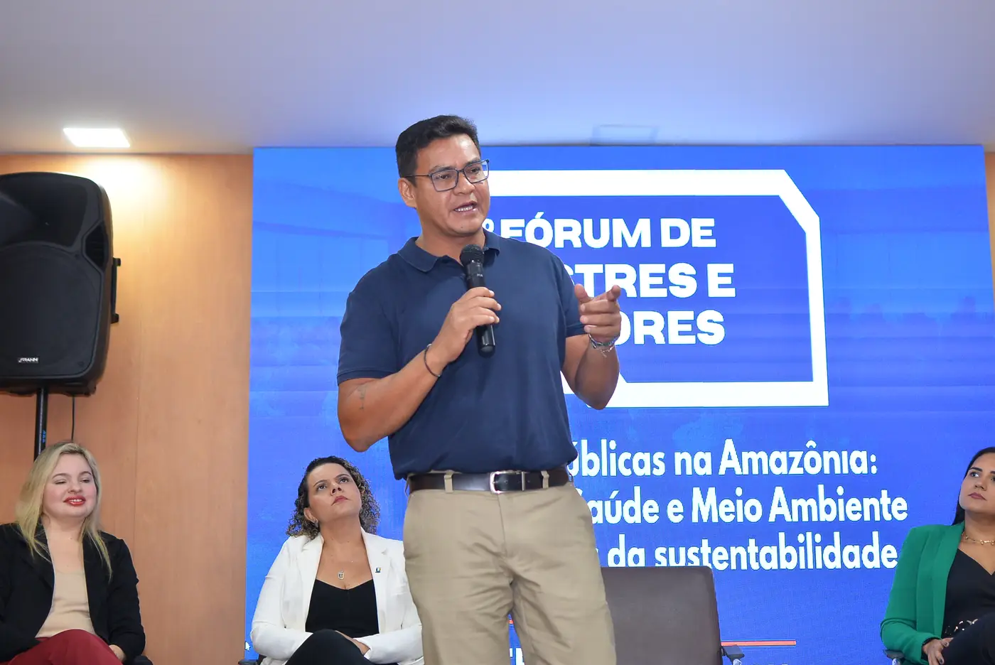 Mestre em economia e professor da Unifap, Teles Júnior destacou importância do conhecimento científico para a administração pública