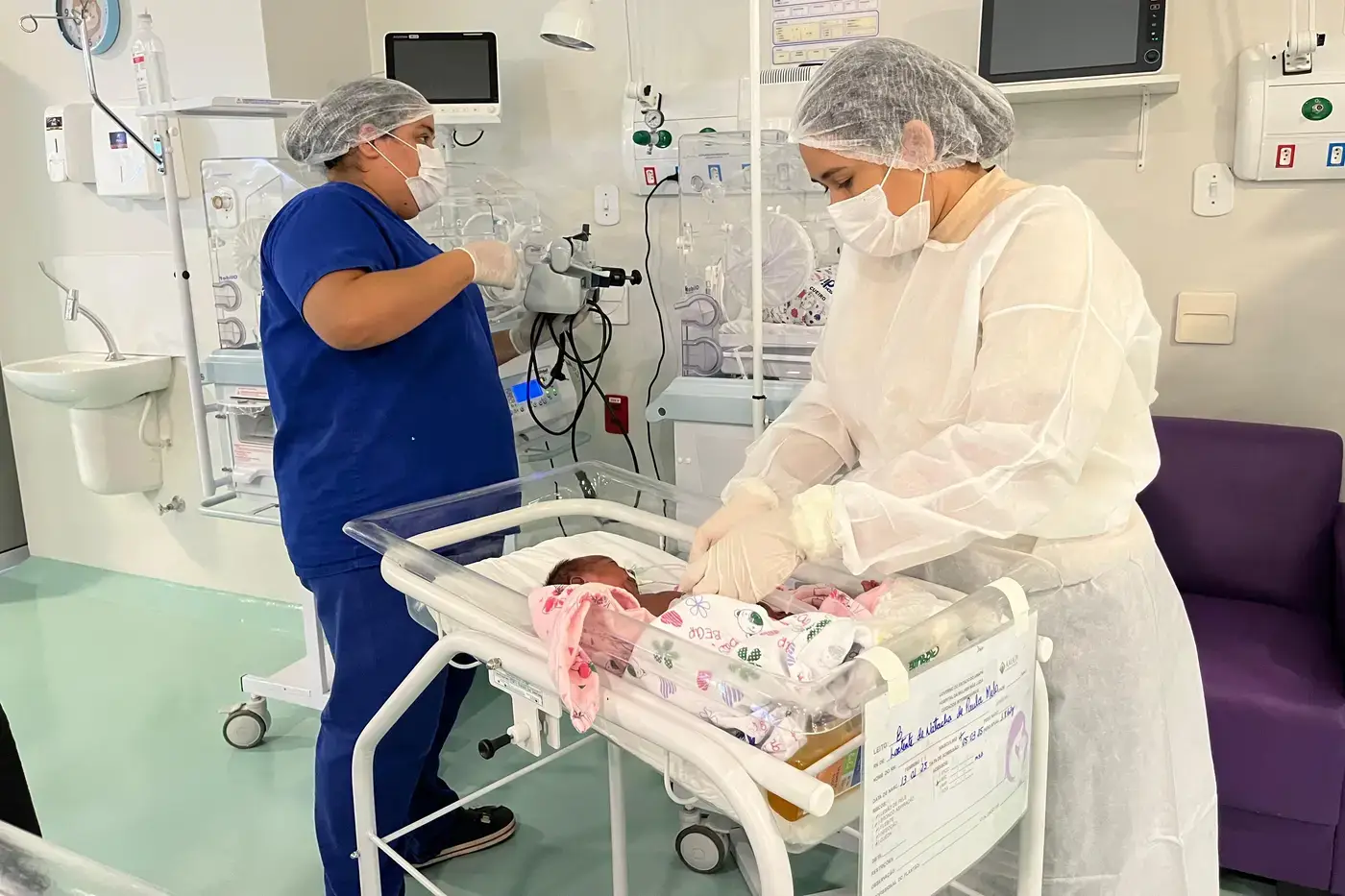 Treinamento visa capacitar equipe multifuncional do HMML que atuam na UTO neonatal do HMML