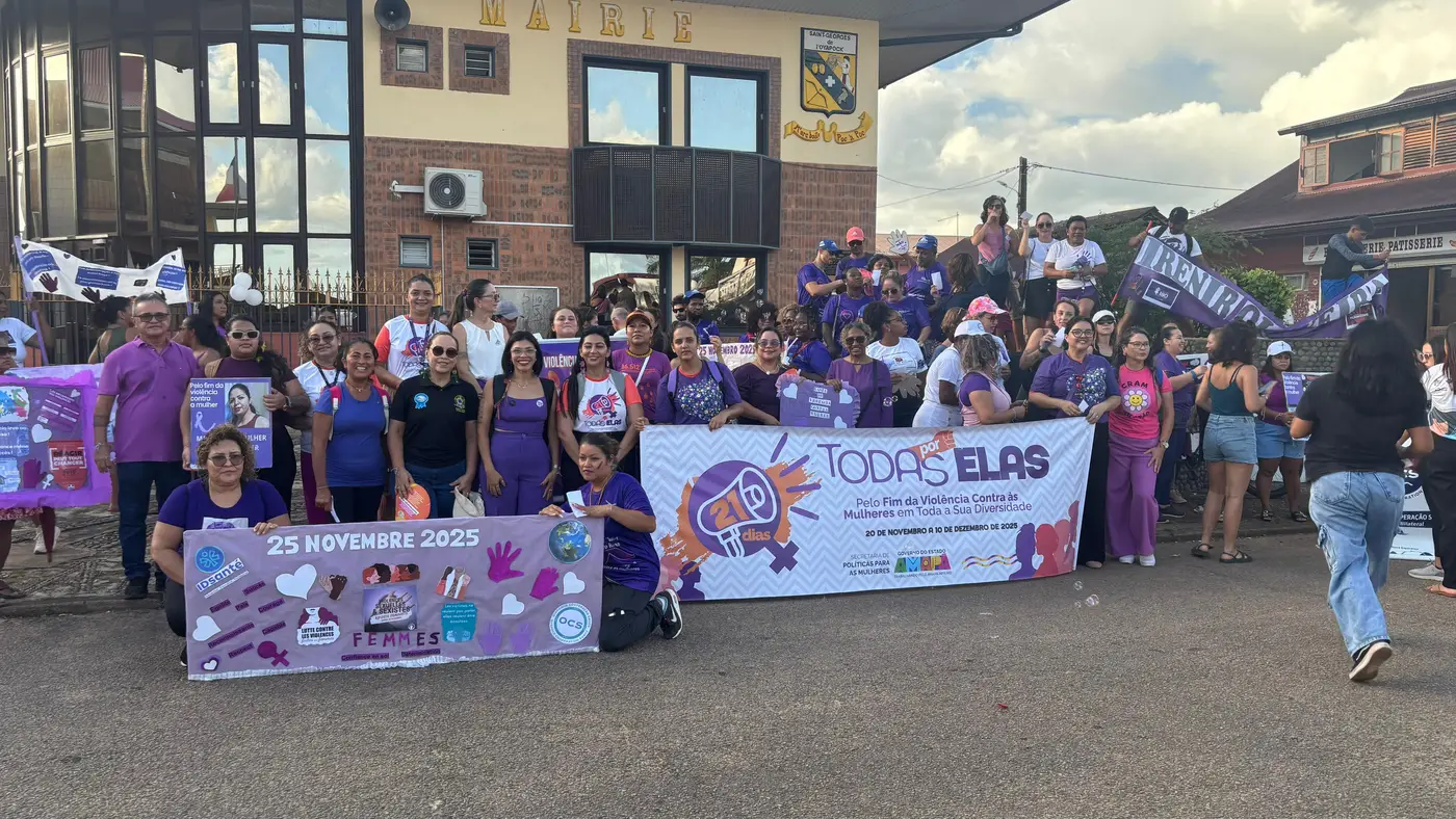 Ato aconteceu na cidade de Saint– Georges, na Guiana Francesa