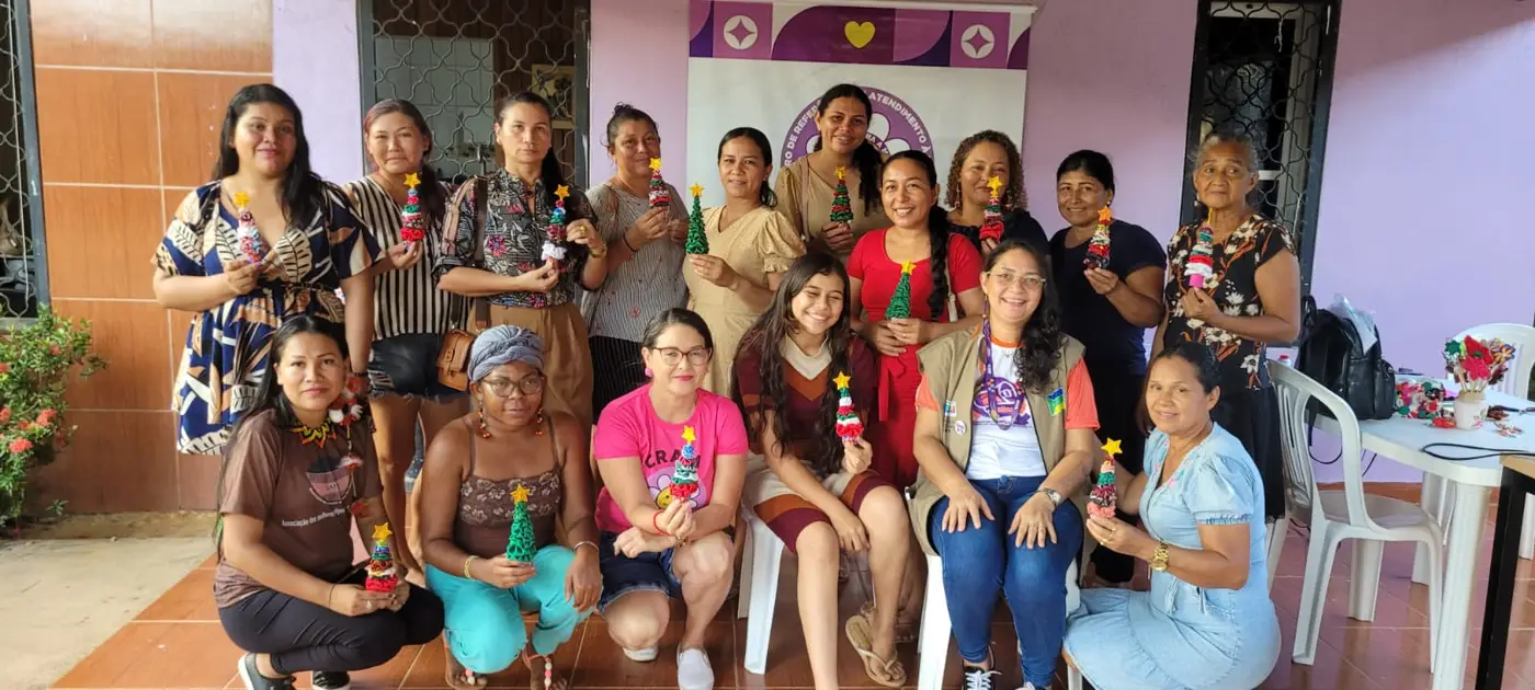 Mulheres atendidas pelo Cram de Oiapoque recebem capacitação