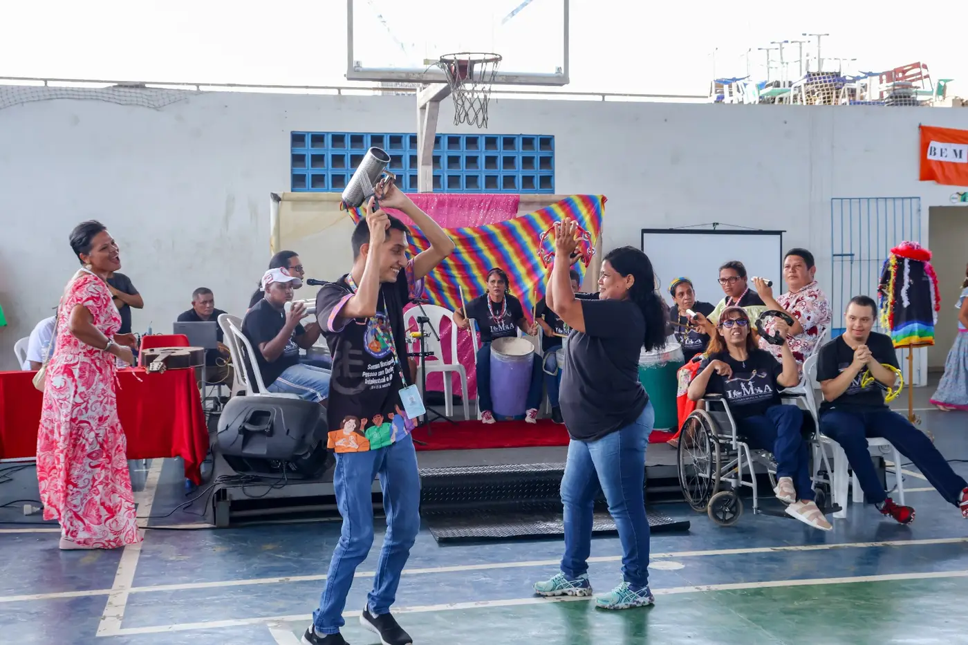 Evento contou com apresentações de música, dança, teatro, poesia e contação de histórias
