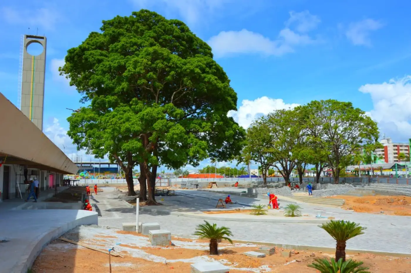 Governo do Amapá executa melhorias estruturais e urbanísticas no Marco Zero