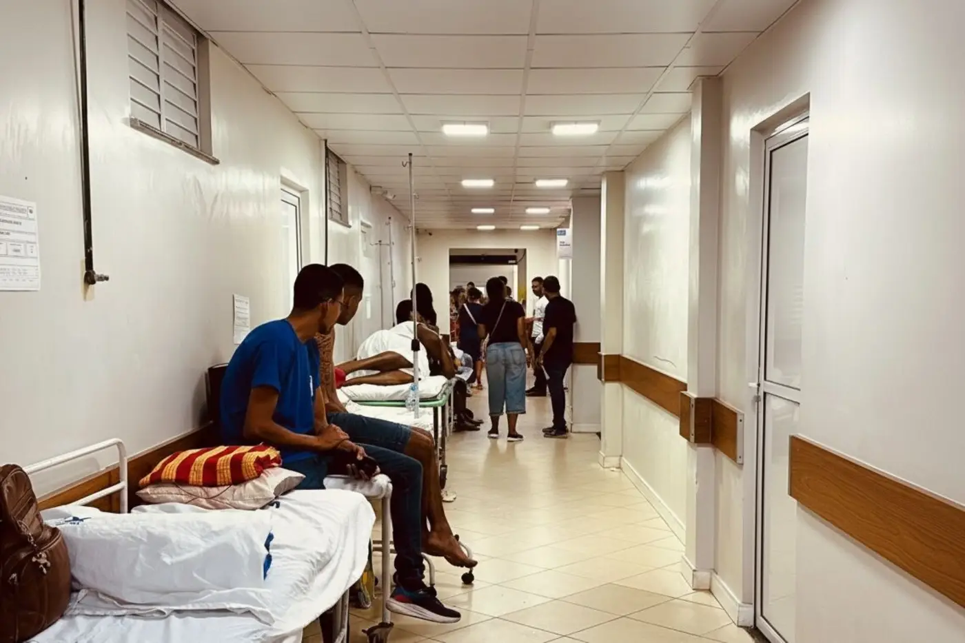 Número de ocorrências entre 9 e 14 de dezembro sobrecarregou unidade com pacientes à espera de cirurgias