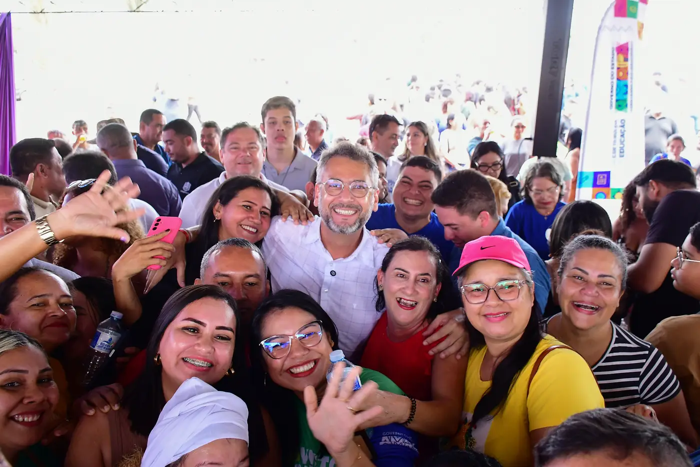 Professor e apoiador da educação, governador Clécio Luís anuncia reconstrução da escola Everaldo Vasconcelos
