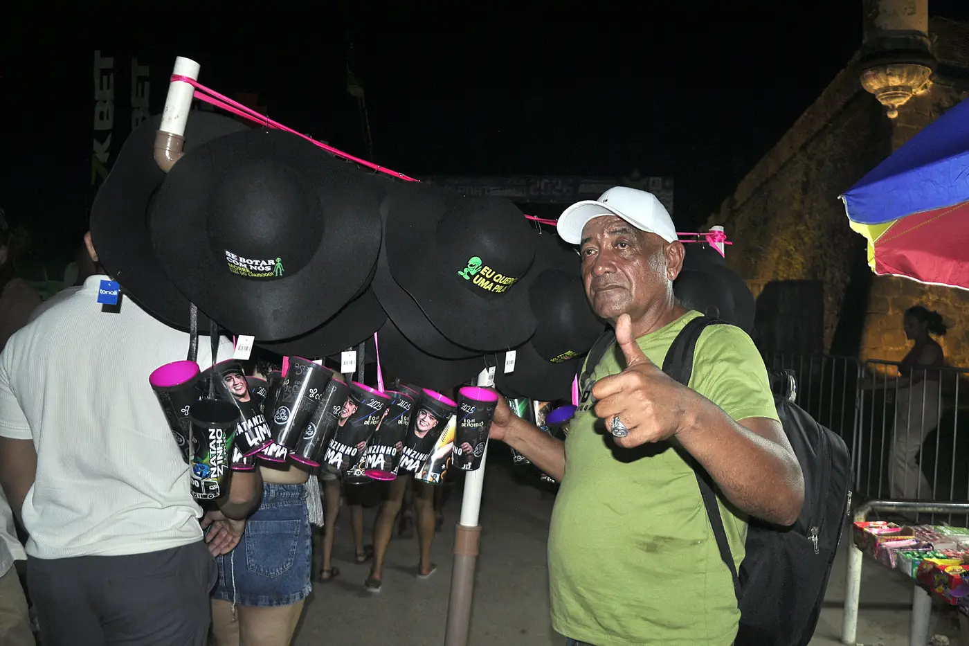 Empreendedor Antônio Souza, morador do bairro Laguinho