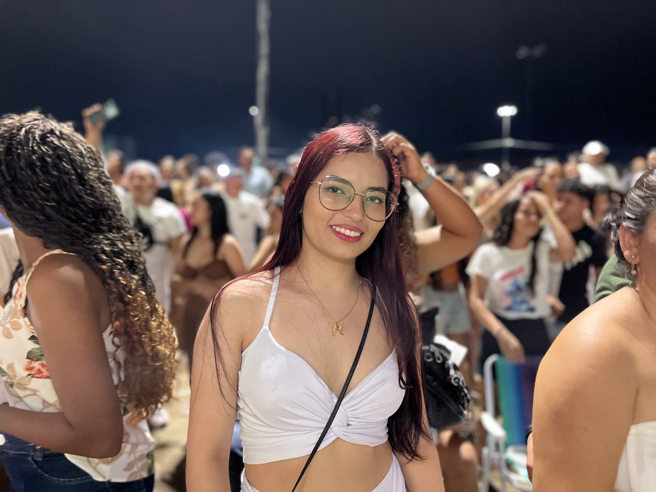 Gabriela Carvalho celebrou a chegada de 2025 realizando um sonho: ver o show de Alceu Valença no Réveillon do Amapá