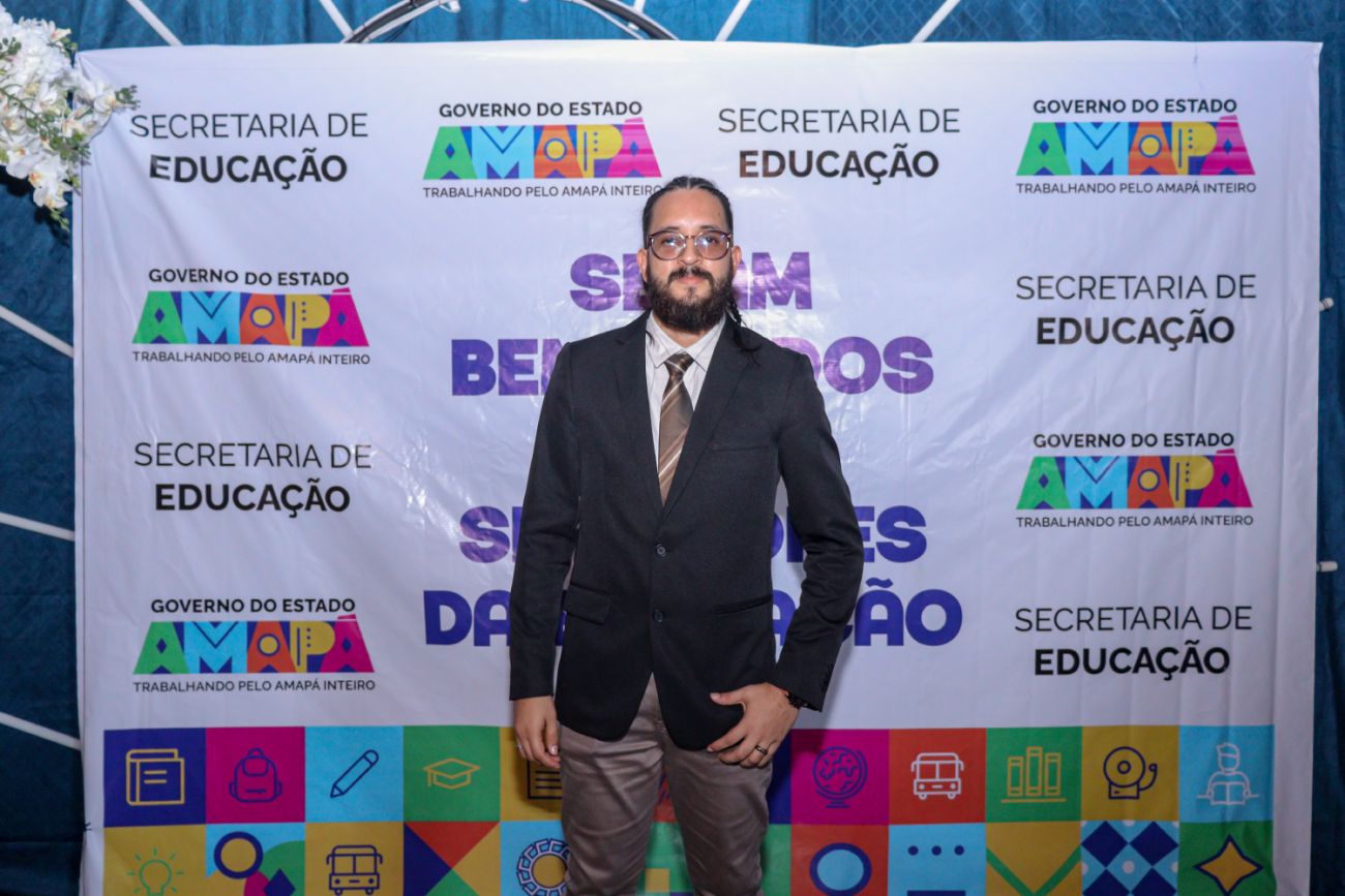 Diogo Matos, professor de História nomeado na 3ª turma do concurso de educação pelo Governo do Amapá