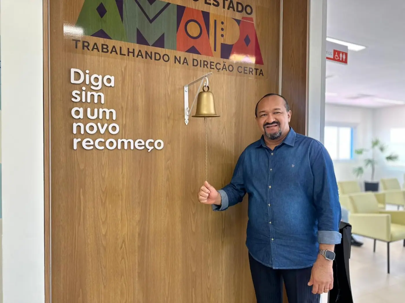 Sidney Charles, 50 anos, venceu o linfoma não Hodgkin após tratamento integral realizado pela rede estadual de saúde no Amapá
