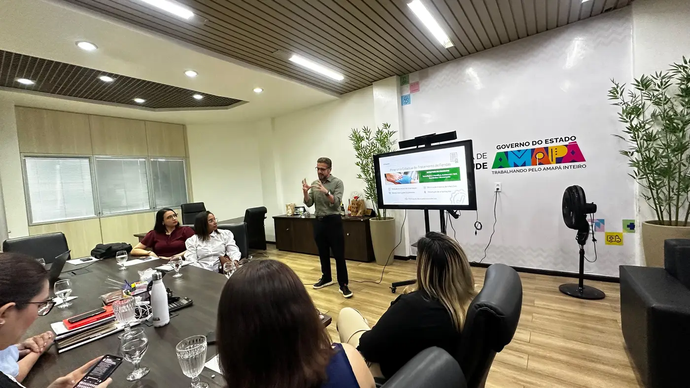 Na reunião, foi apresentado um levantamento realizado a partir de dados do SUS sobre o tratamentos de feridas