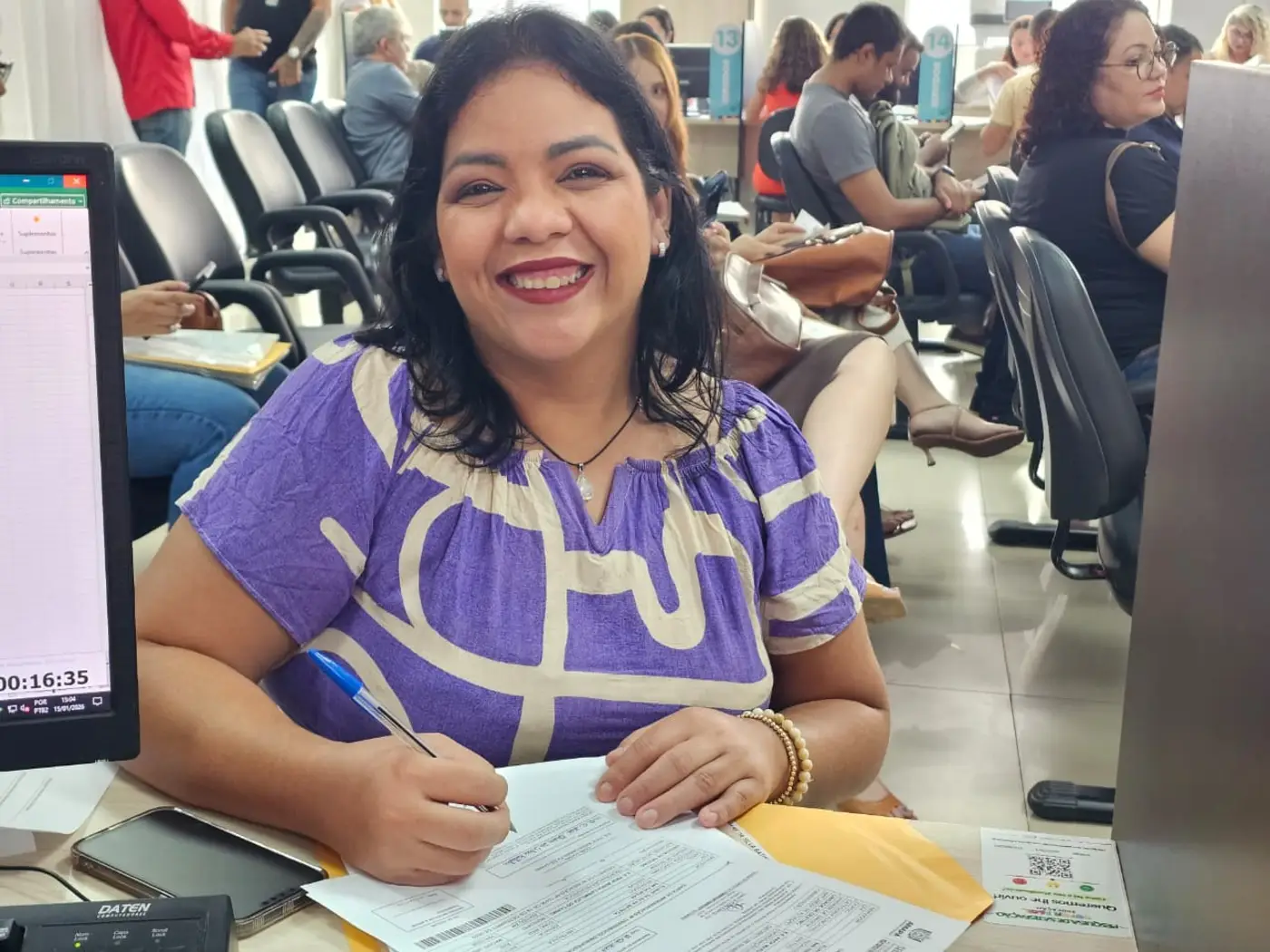 Eliane da Silva Batista é uma das novas servidoras da Educação e vai atuar como pedagoga na Escola Estadual Carmelita do Carmo, em Macapá