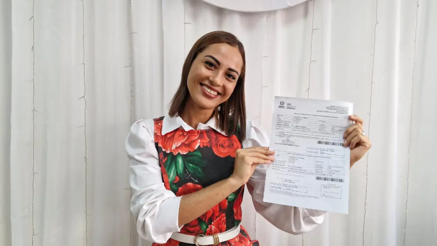 Lídia da Silva Teixeira assume o cargo público efetivo de pedagoga e vai atuar em Macapá