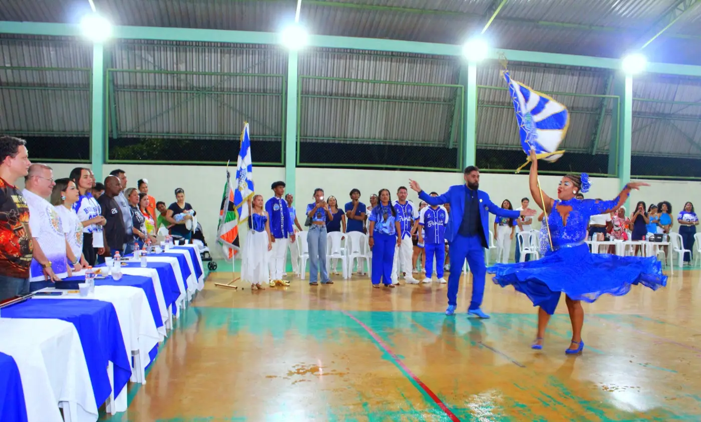 A recepção aconteceu na quadra do Centro de Educação Profissional do Amapá Professora Josinete Oliveira Barroso (Cepajob)