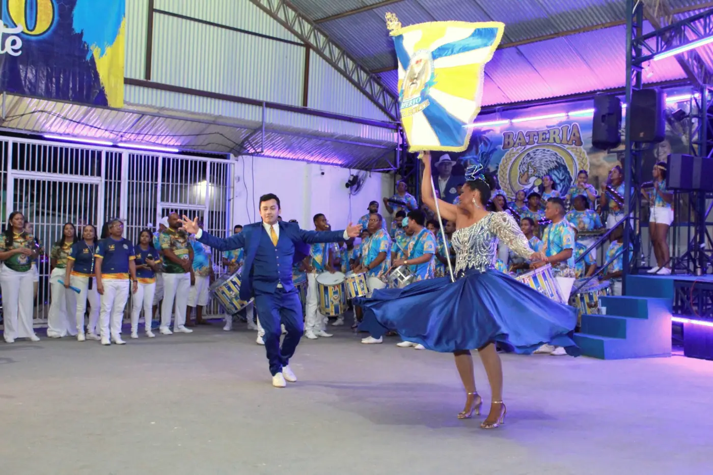 Escola apresentou para a corte a maioria dos quesitos que serão apresentados na avenida