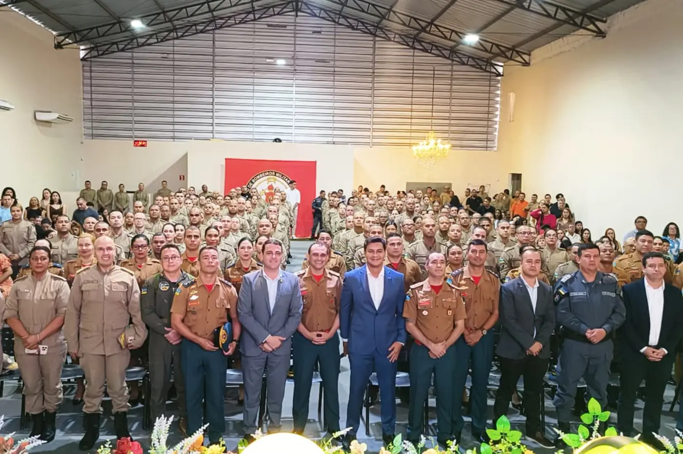 137 soldados e cabos do Corpo de Bombeiros iniciam o curso de sargentos