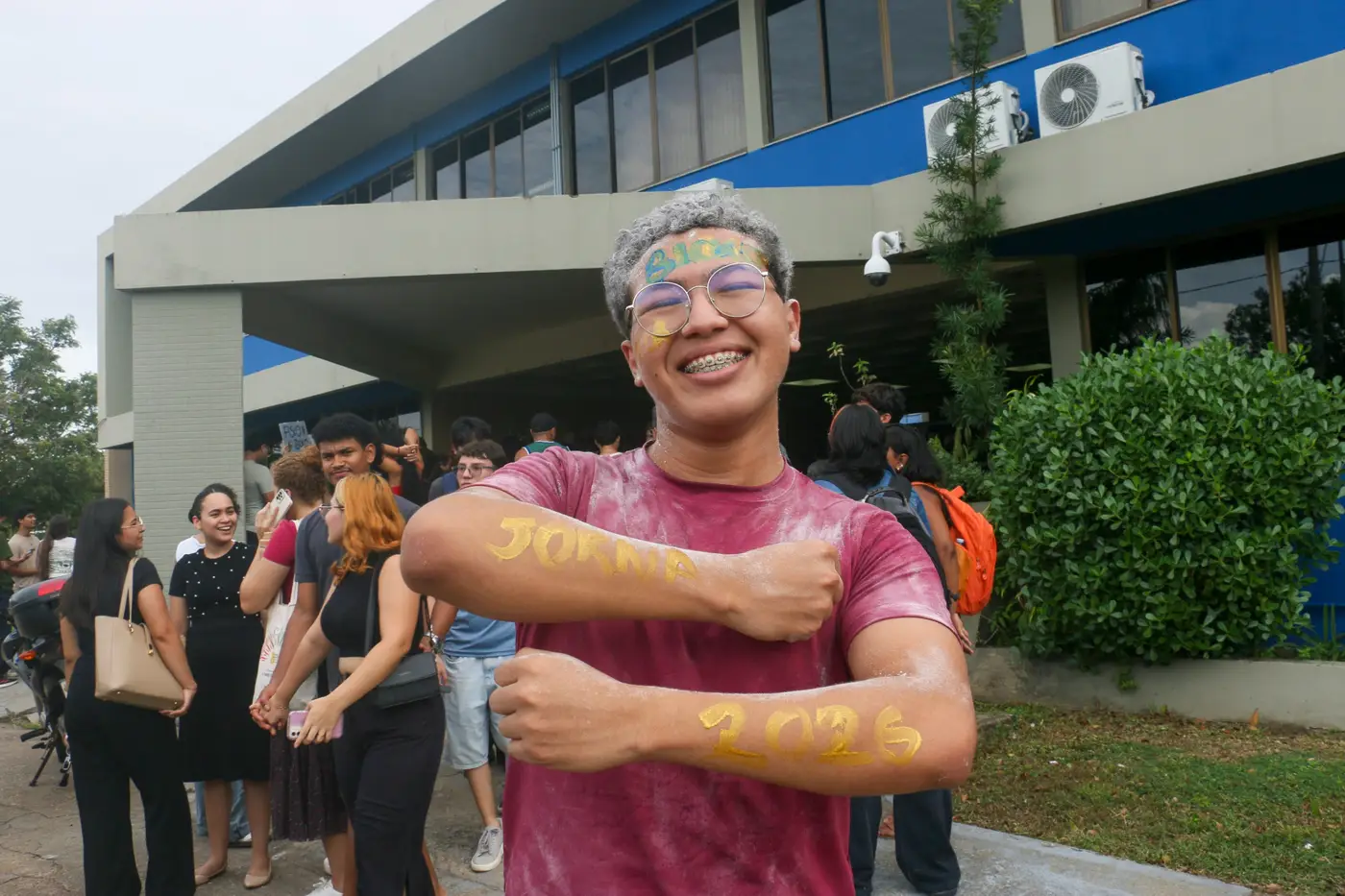 Luís Eduardo é o mais novo calouro do curso de Jornalismo da Universidade Federal do Amapá