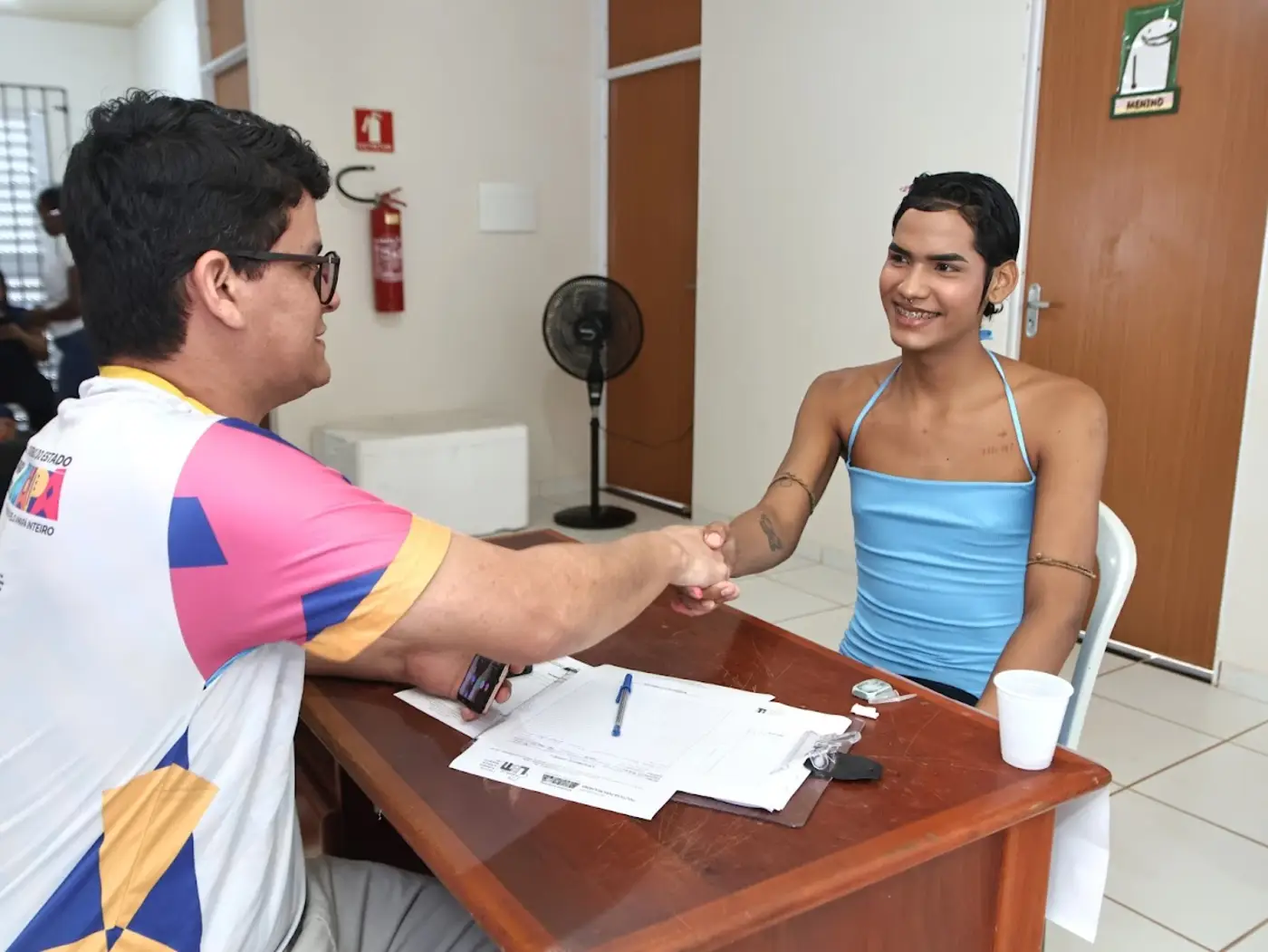 Atendimentos diversos foram desenvolvidos