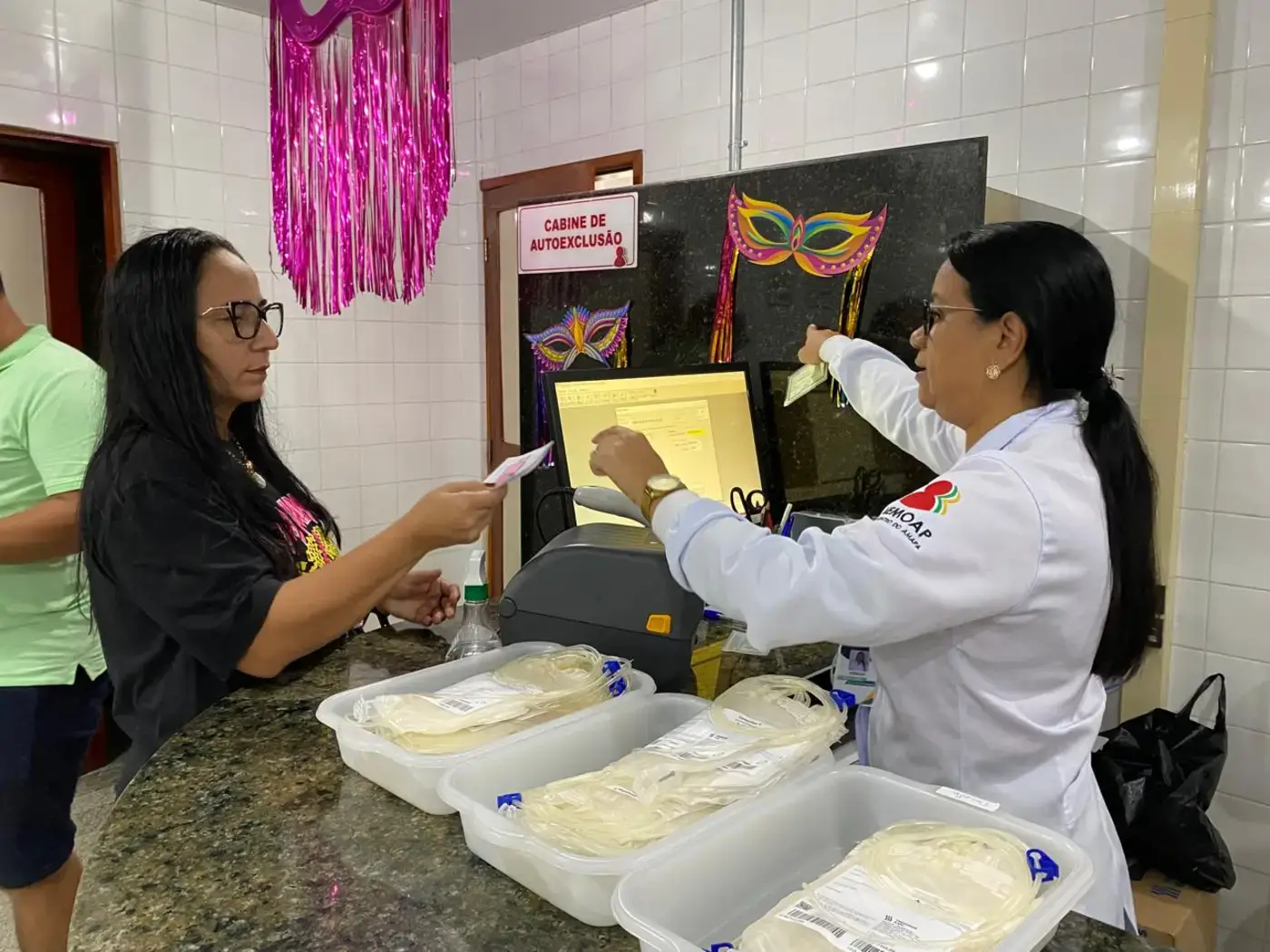 O objetivo de conscientizar a população sobre a importância da doação de sangue