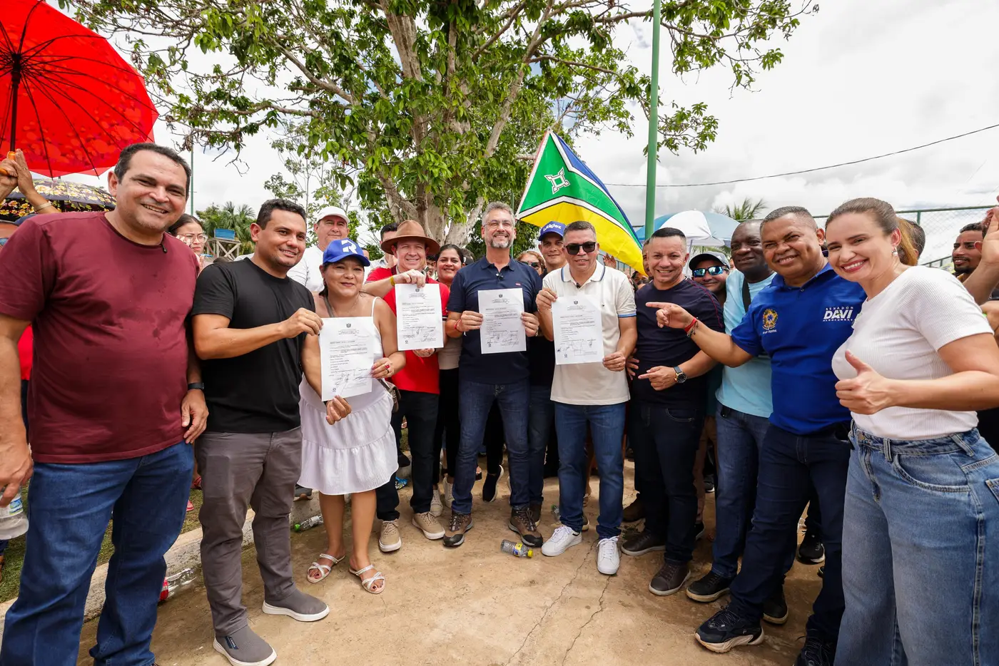 Vitória do Jari recebeu o serviço do Governo do Estado com autorização de quatro obras de passarelas