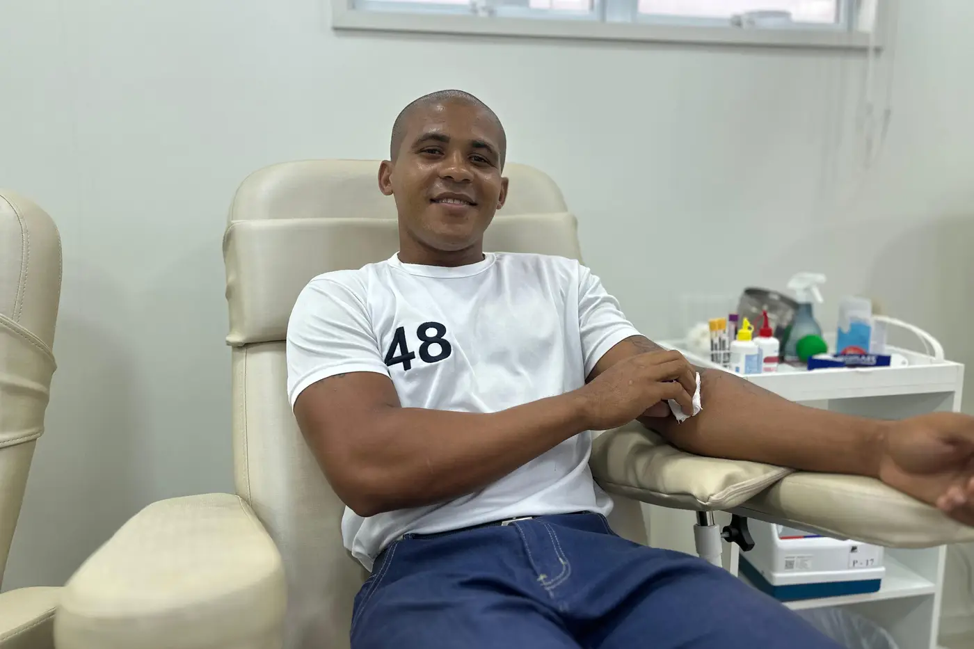 Paulo Vinicius Lopes, aluno do curso de Formação de Soldados