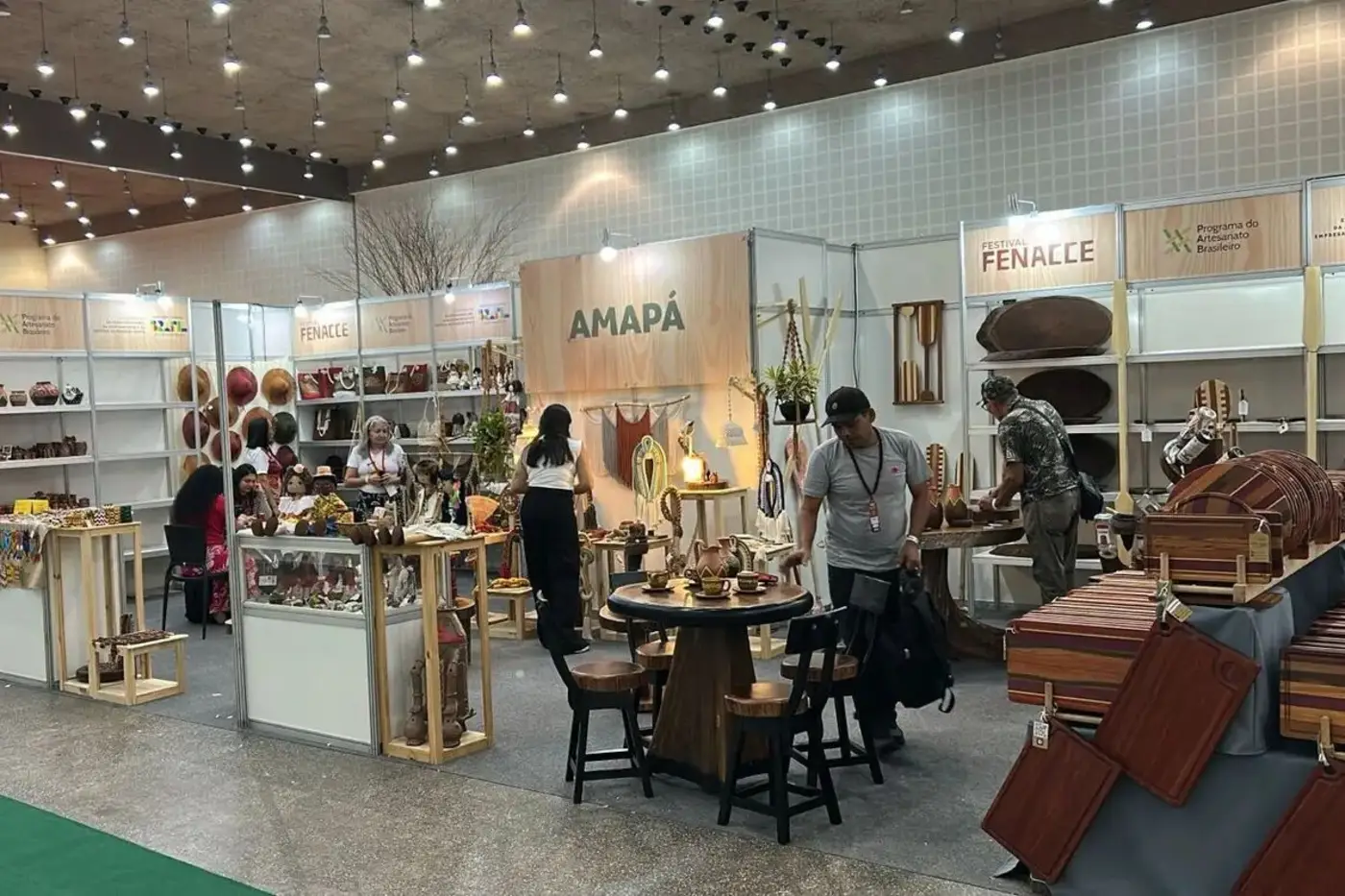Estande do Amapá no 21º Salão do Artesanato - Raízes Brasileiras contará com 08 toneladas de peças artesanais