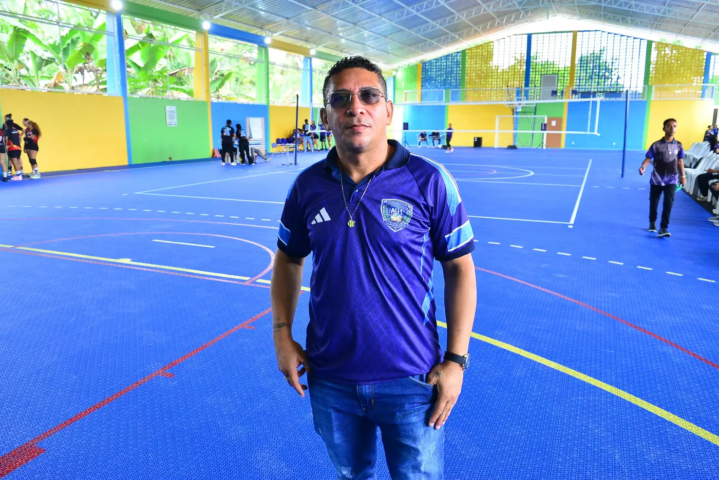 Diretor da Escola Mineko Hayashida, André Farias