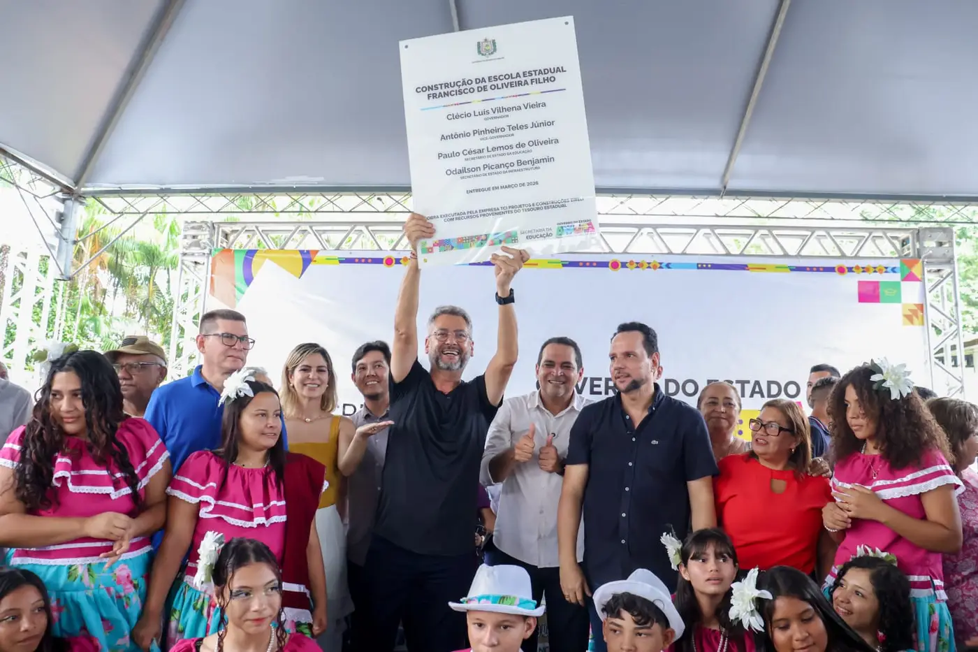 A unidade é a 38ª escola reconstruída pela atual gestão desde 2023, consolidando os investimentos do programa ‘Educação que Transforma’ na modernização da rede pública de ensino
