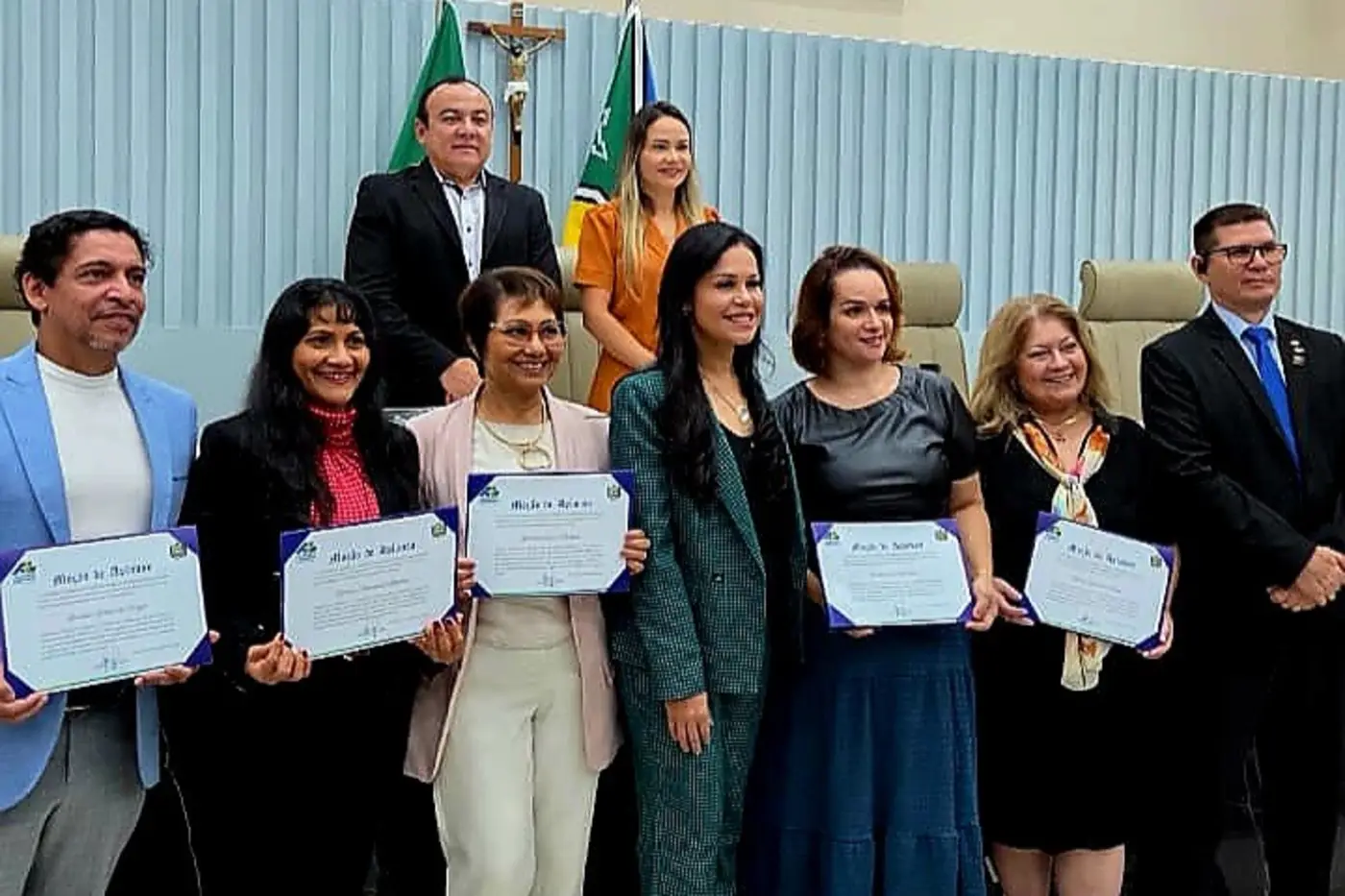 A honraria destacou os profissionais que contribuem para o fortalecimento da educação permanente em saúde no Hospital da Mulher Mãe Luzia