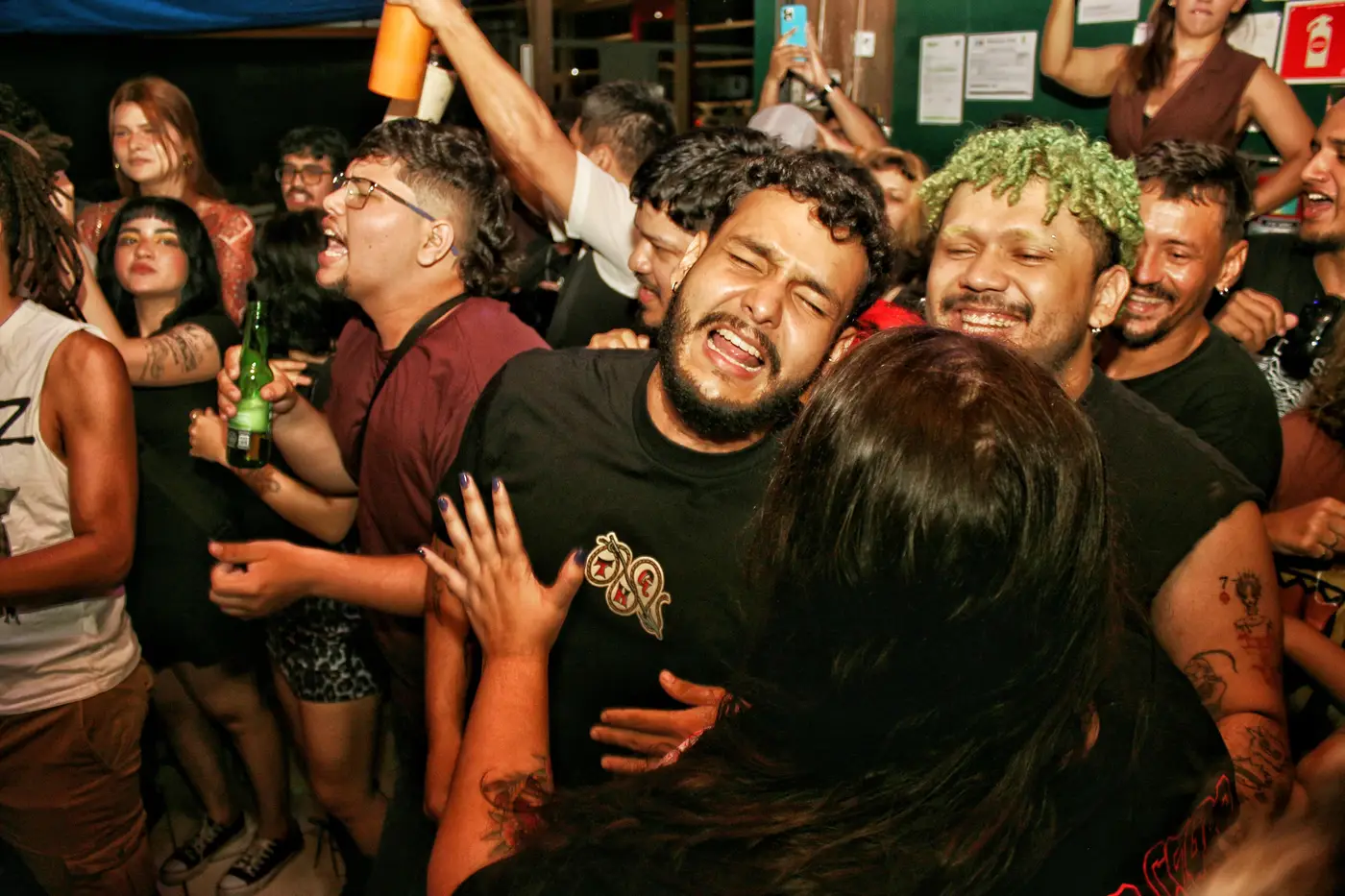 Público marcou presença e festejou as músicas autorais de bandas amapaenses