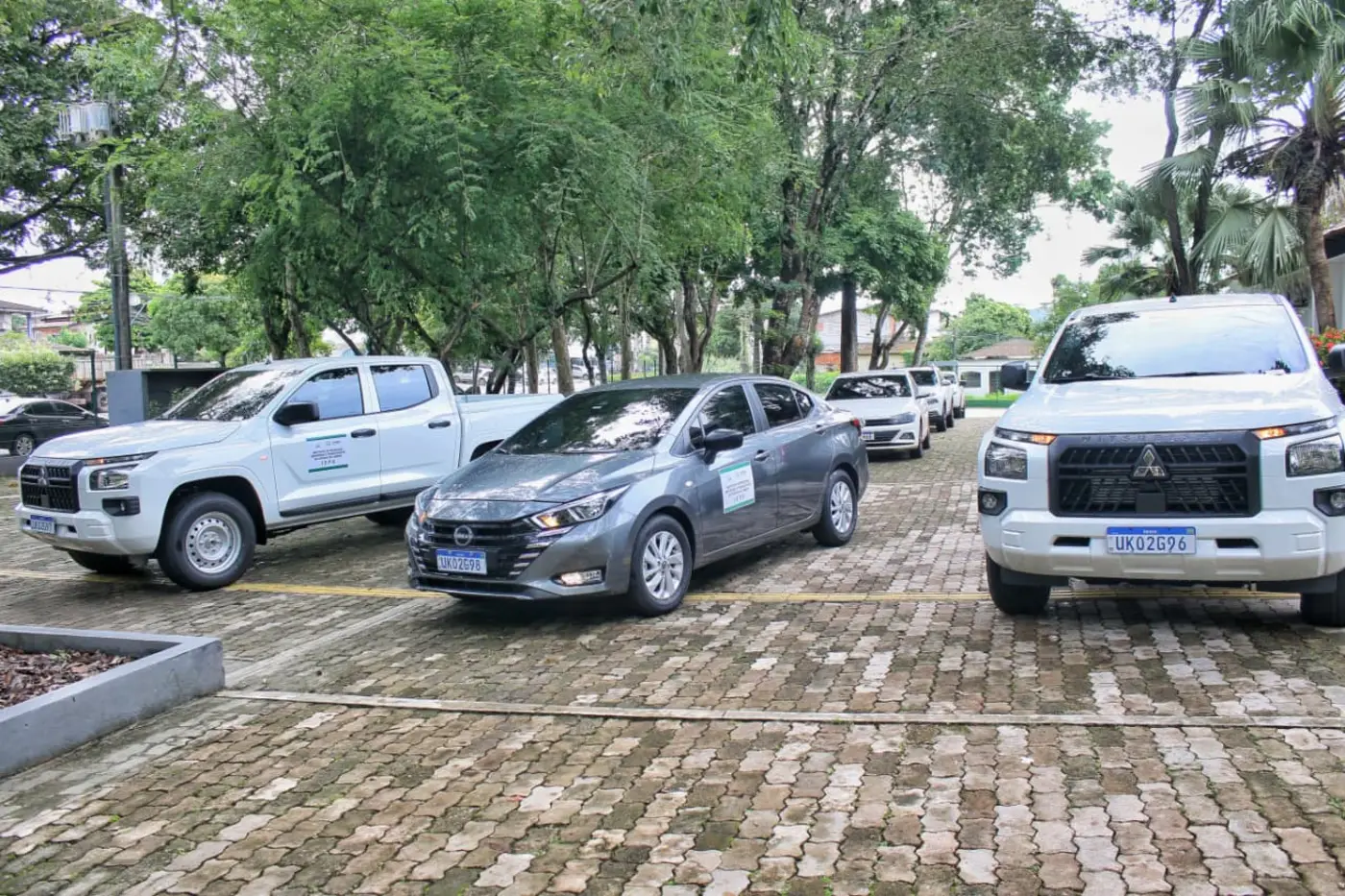 Duas picapes e um veículo de passeio passam a integrar a frota do instituto, fortalecendo ações em campo e apoio administrativo.