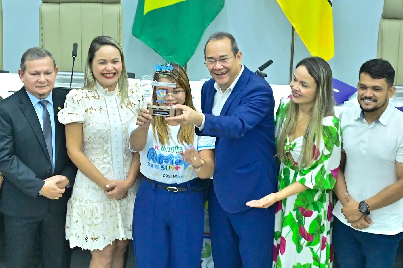 Cosems e gestão do Estado e municípios foram homenageados em sessão na Assembleia Legislativa do Amapá