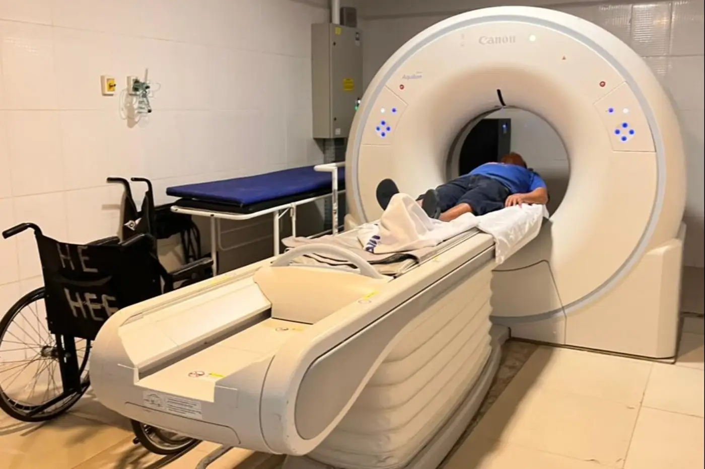 Funcionando 24 horas, o setor oferece uma ampla lista de exames, como raio-x, tomografia, ultrassonografia, ecocardiograma e arco cirúrgico