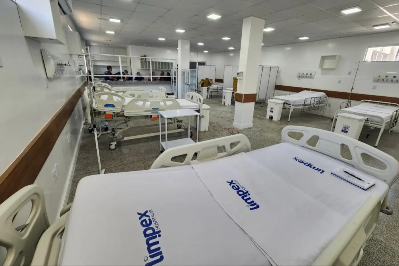 Nova enfermaria do HE conta com oito leitos equipados para garantir assistência a pacientes que necessitam de acompanhamento contínuo