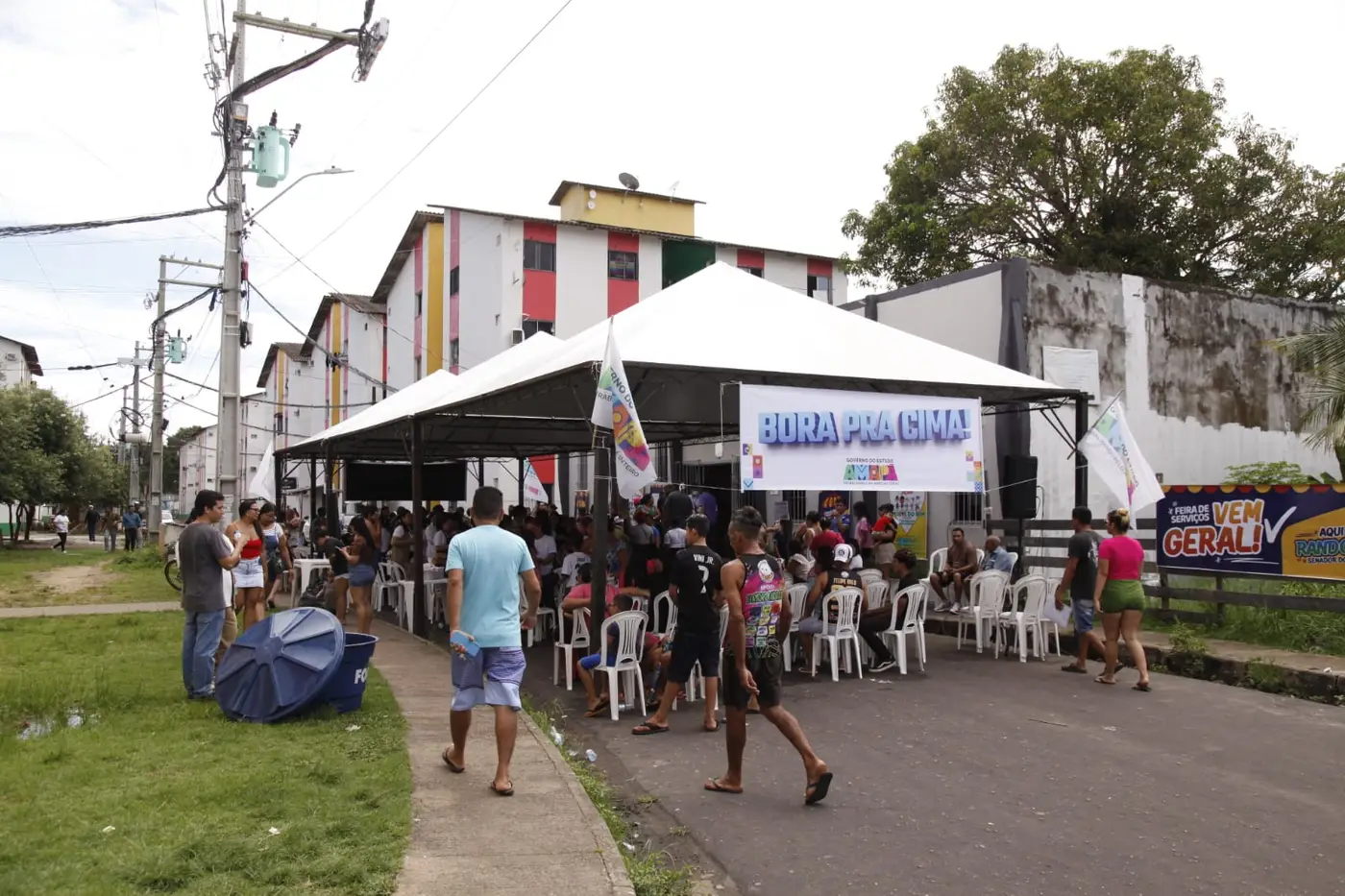 Governo do Estado oferta serviços de cidadania, jurídicos, saúde, beleza, bem-estar, lazer e cultura