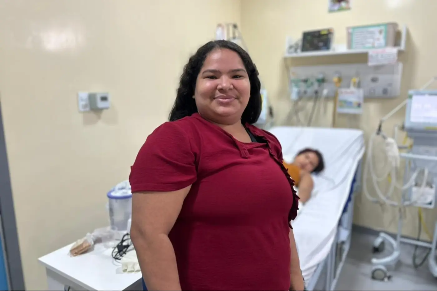 Alice Barbosa precisou buscar atendimento de urgência para a filha mais velha, com problemas respiratórios, e se surpreendeu com o atendimento