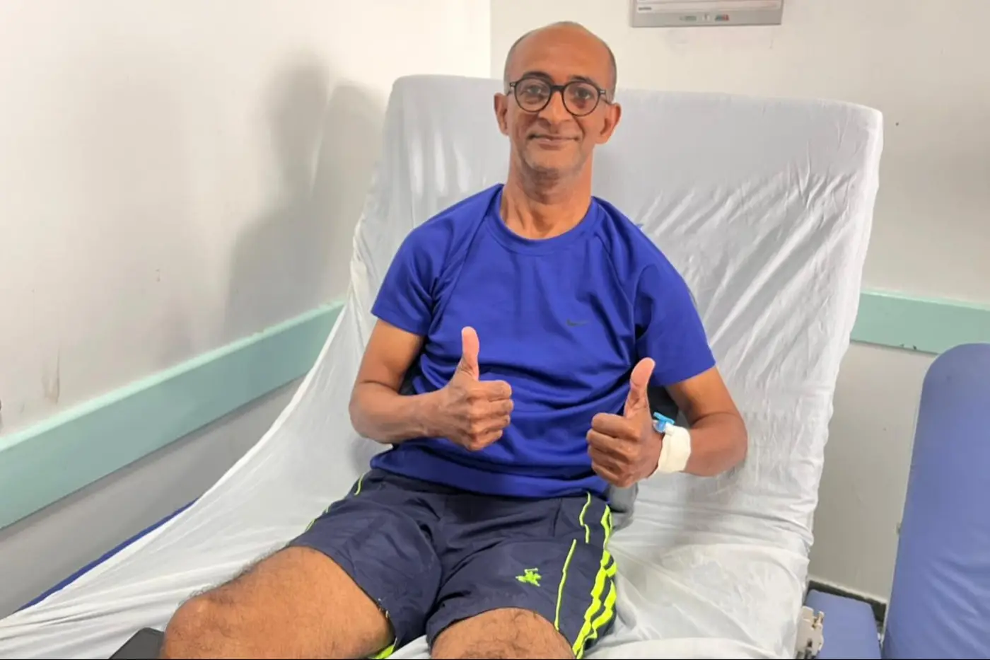 José Edivaldo Freitas, morador do Pracuúba fez cirurgia ortopédica pelo programa Zera Fila