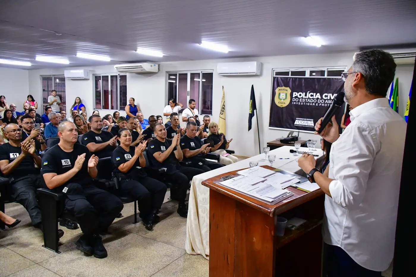 Governador Clécio Luís parabenizou concluintes do Curso de Formação Policial Profissional