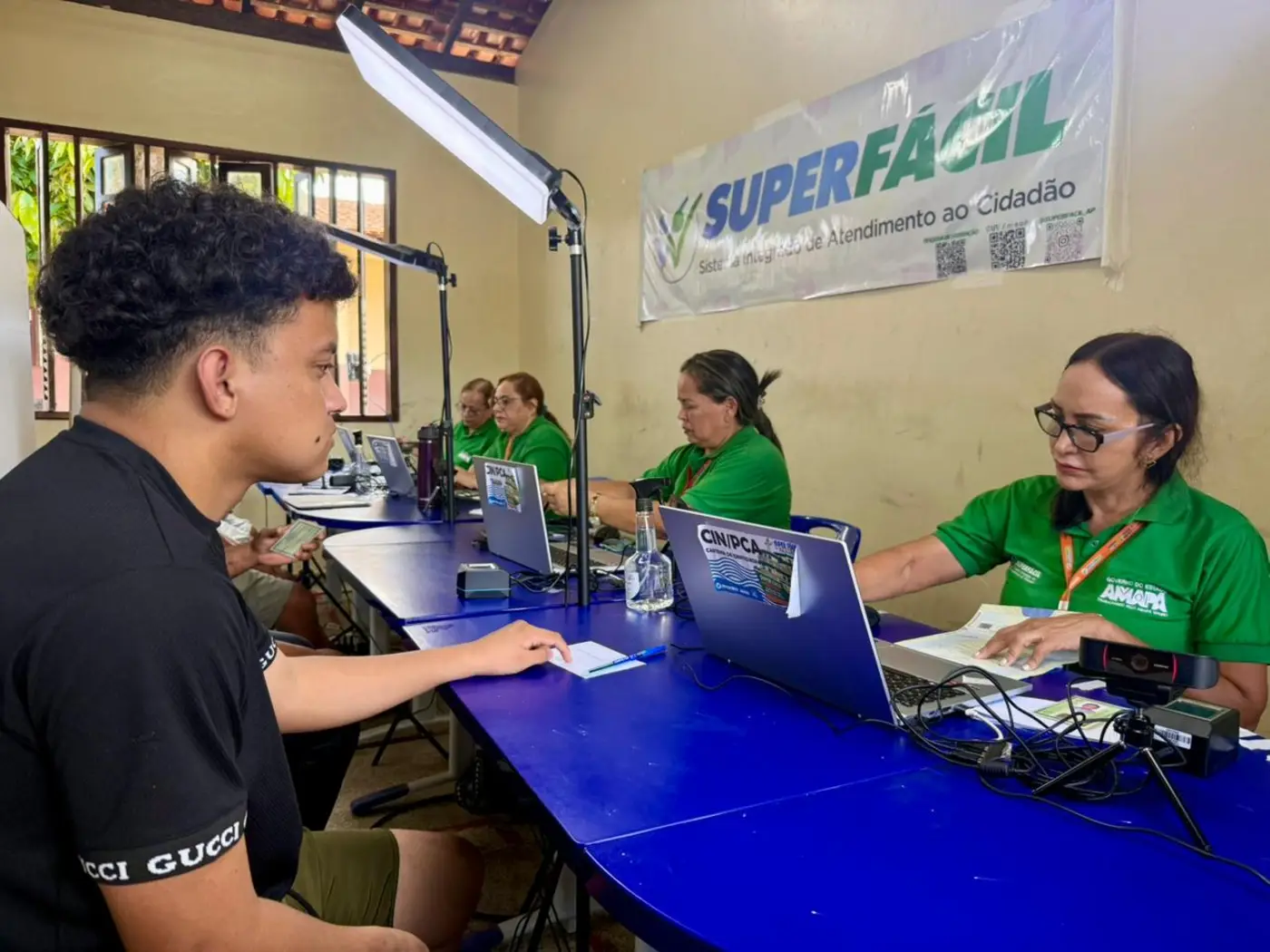 A ação promove a cidadania na zona rural da capital, assegurando que o atendimento chegue de forma ágil e eficiente aos moradores de todas as regiões do Amapá