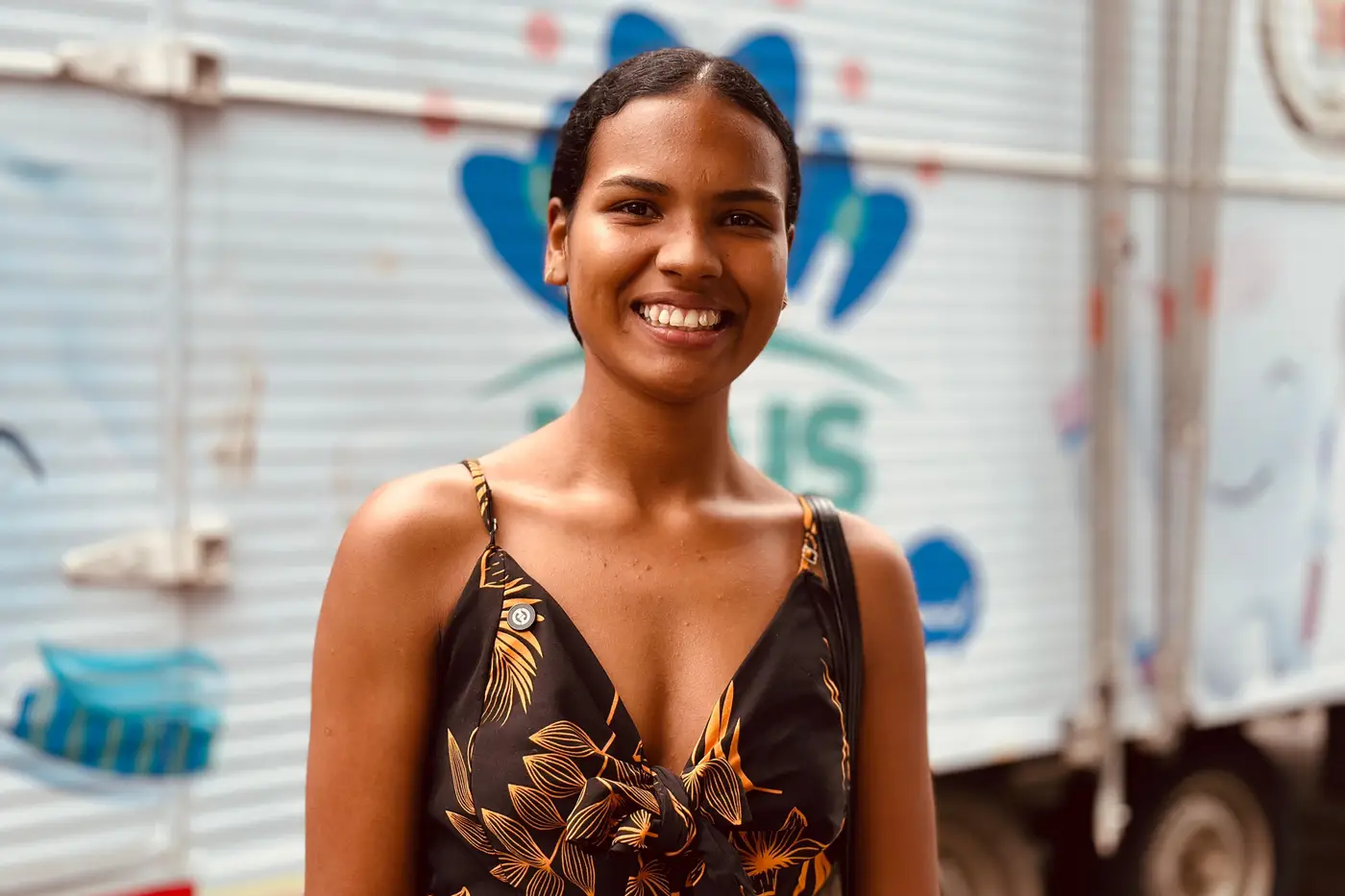 Melry Jhennifer Brazão, moradora da comunidade Liberdade do Pacuí