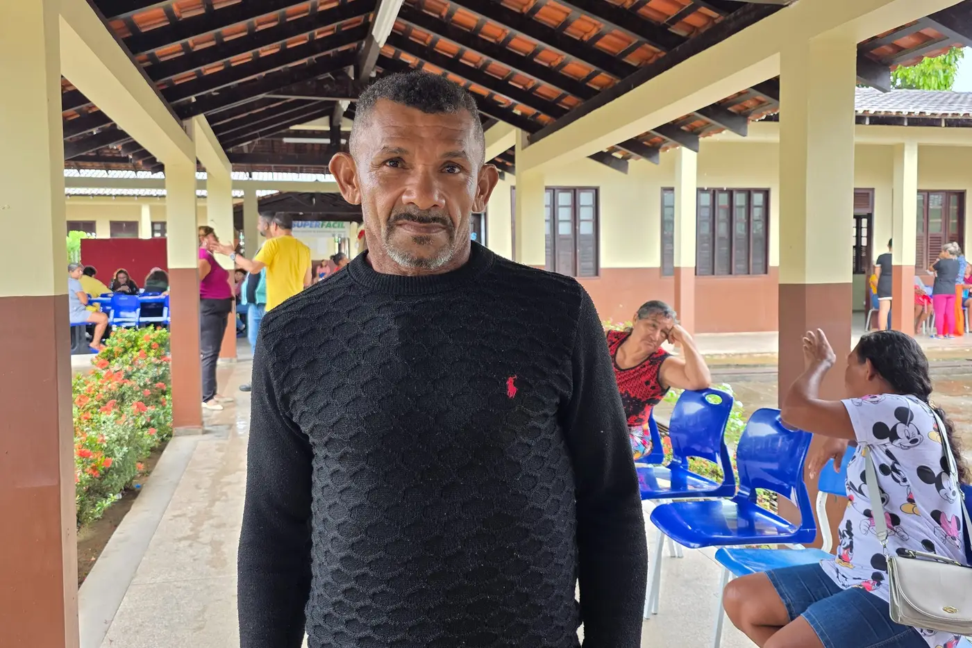 Ledir Mota, morador da comunidade Ponta Grossa